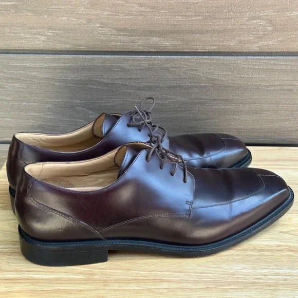 Rockport Men's Derby Split Toe Dress Shoes Model APM1235E Brown‎ Size 15M - Picture 5 of 10